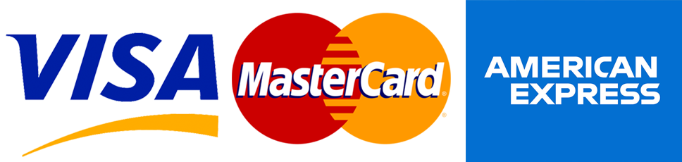 Visa Mastercard Amex Logos