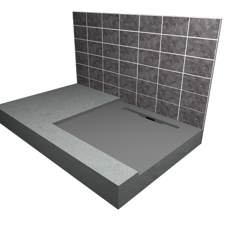 Wet - Room - Tray - In - Concrete - Floor - Step3